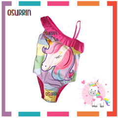 Malla Lycra Premium Full Print con Volados Frozen - OSURRIN