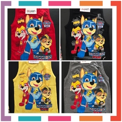 Musculosa Algodón PATRULLA CANINA Estampa Clásica. - tienda online