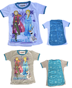 Remera con capa Stitch, Lilo y Angela - comprar online