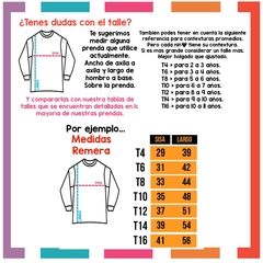 Remera algodón manga corta estampa clásica de personajes - OSURRIN