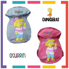 Imagen de CAPUCHILAS - Mochilas tipo chaleco con capucha estampa personajes.