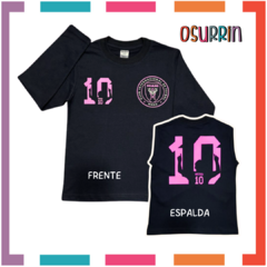 Pijama Messi Inter 100% algodón peinado premium y doble estampa T4 al 14. - comprar online