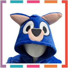 Chaleco Bluey de Plush con capucha tipo disfraz - comprar online