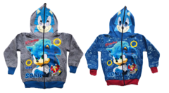 CAMPERA DOBLE FRISA CAPUCHA CON MÁSCARA Y BOLSILLOS. DINOSAURIO - SONIC - AMONG US - SPIDER T4 AL 12. - tienda online