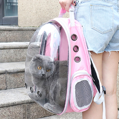 Mochila transportadora gatos y perros pequenos