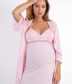 Camisón maternal Antonella Rosa - Lo estás haciendo bien  Maternity Shop