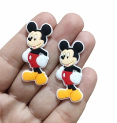 APLIQUE EMBORRACHADO MICKEY CORPO MÃOS NA CINTURA - 2 UNIDADES