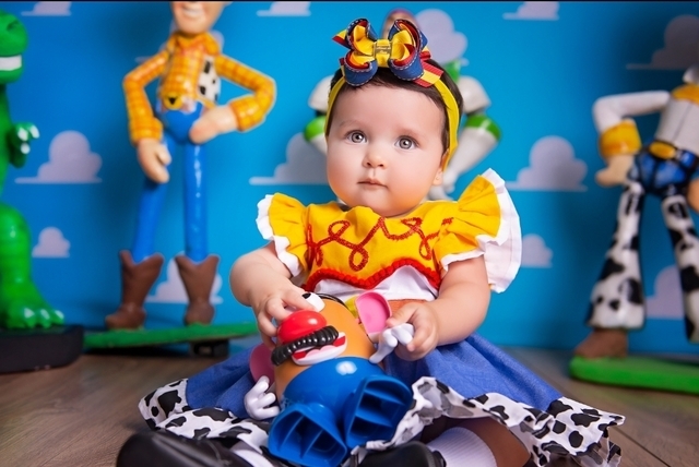 Fantasia roupa infantil Jessie Toy Story