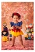 Fantasia Infantil Romper Branca de Neve