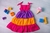 Vestido Infantil Arco-íris - comprar online