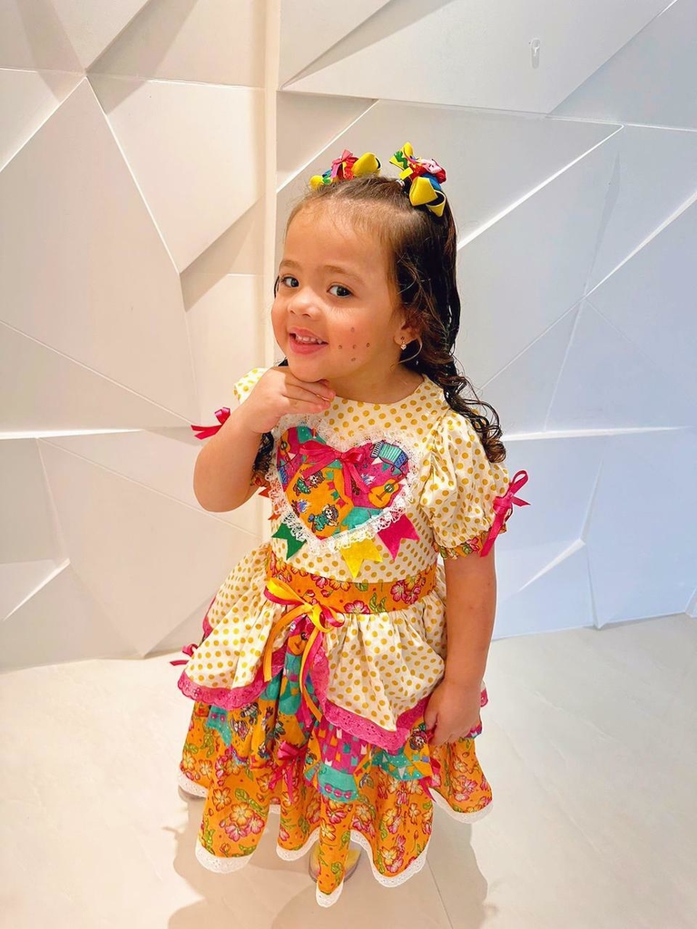 Vestido quadrilha sale infantil 2019
