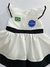 Vestido Infantil Astronauta na internet