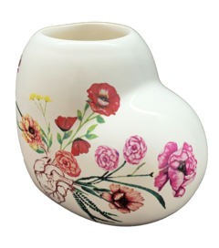 Vaso Coração Florido - comprar online