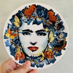 Wall Plate Frida Kahlo - Coleção Musas