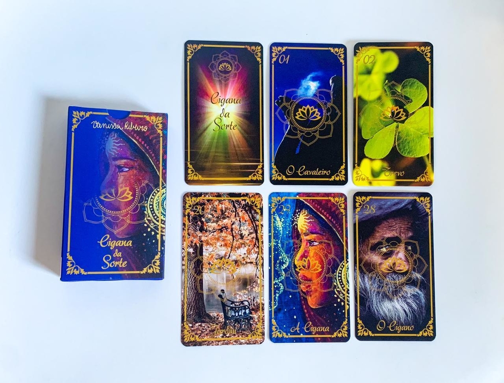 Baralho Tarot Cigano Cartas Ciganas Sorte C/ Frete Grátis - LOJA