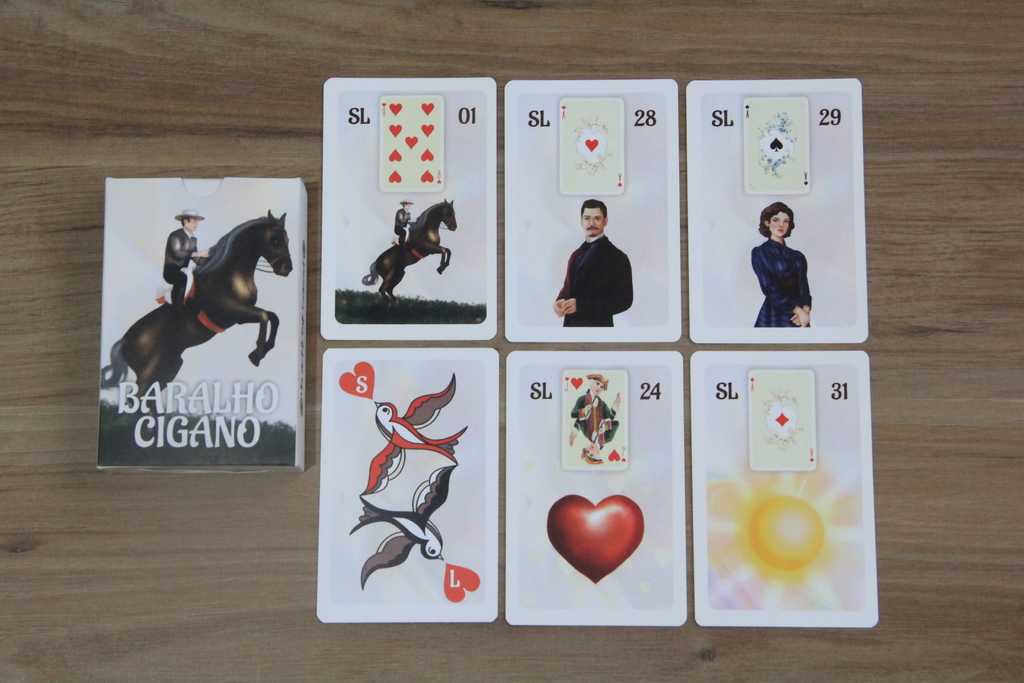 Baralho de Cartas Lenormand - Cigana da Sorte