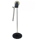 BASE PEDESTAL PRETO C/HASTE E 6 VENTOSAS