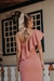 Vestido Longo Justo Com Babado - La Vie Store