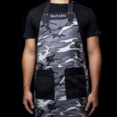 Delantal "Batang" Camo Gris - comprar online