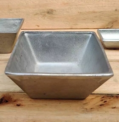Bowl cuadrado aluminio - (copia)