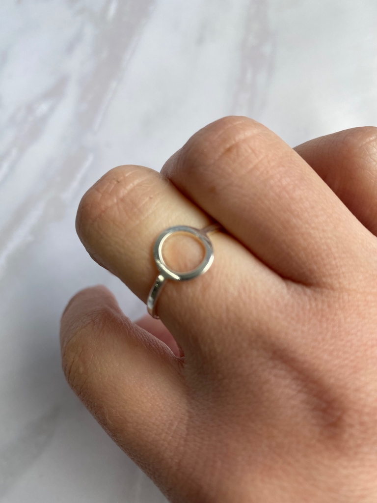 Anillo circulo hotsell
