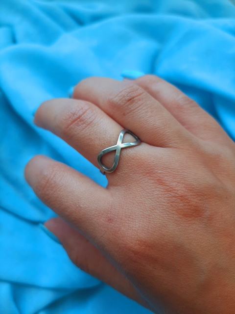 Anillo Infinito AQ Comprar en Emporio Dijes