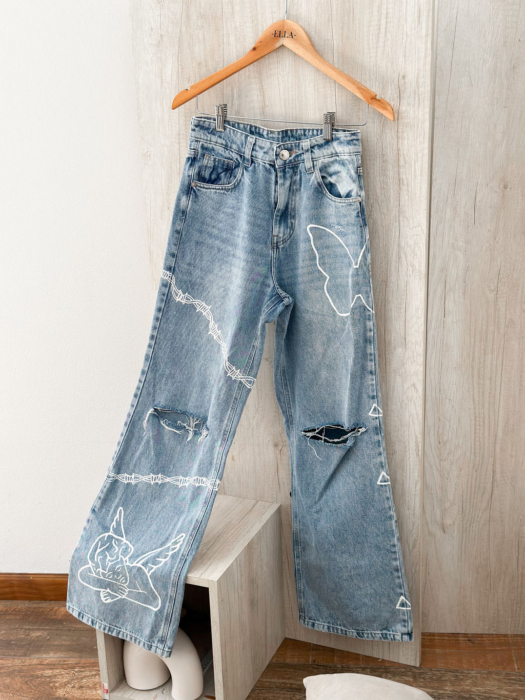 Jeans Wide Intervenido IMAIRI Comprar en IMAIRI