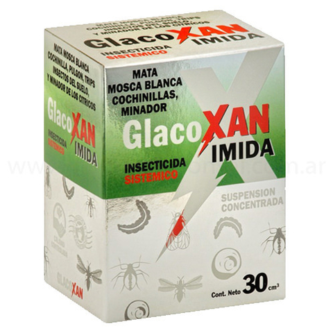 Glacoxan Imida Insecticida concentrado amplio espectro x 30cc