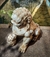 Figura Perro de foo protector macho 30cm resina exterior - comprar online