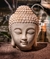 Figura Buda cabeza sabiduria 15cm resina exterior