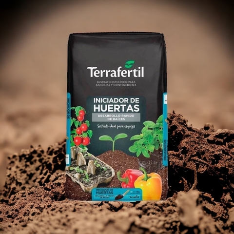 Sustrato Iniciador de Huertas Terrafertil 10 Lts