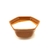 Maceta cerámica esmaltada nacional N3 marron caramel - comprar online