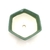 Maceta cerámica esmaltada nacional N3 verde en internet