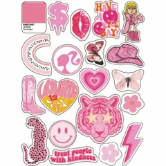 STICKERS WATERPROOF - PINK