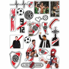 STICKERS WATERPROOF - RIVER PLATE