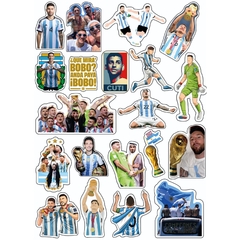 STICKERS WATERPROOF - MUNDIAL 22