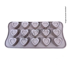 Bombon Corazon Con Relieve