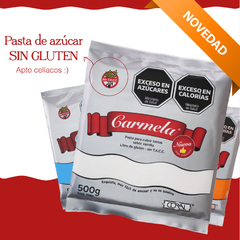 Pasta Cobertura Carmela Blanca Sin TACC x500g