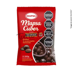 Chocolate Mapsacuber Boton S/Amargo 500 G