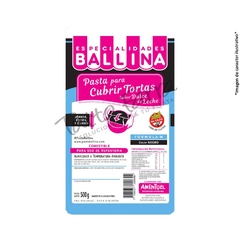 Pasta Ballina Formula H Color Negra X 500 G