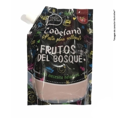 PASTA CODELAND PARA RELLENO FRUTOS DEL BOSQUE x 500 G