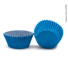 Pirotin Cupcake N 10 Liso Turquesa X 25 Unidades (Aprox)