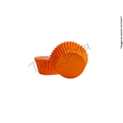 Pirotin Cupcake N 10 Liso Naranja X 25 Unidades (Aprox)
