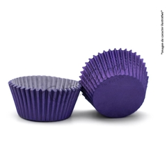 Pirotin Cupcake N 10 Liso Violeta X 25 Unidades (Aprox)