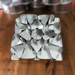 Set De Mini Torta Corazon 6x6,5cm x16 unidades - comprar online
