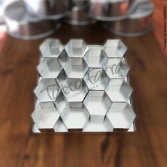 Set De Mini Torta Hexagono 7x6cm x15 unidades - comprar online