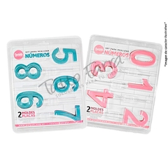 Set Placa Para Chupetin Numeros Parpen X2 Sp1N