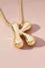 COLLAR BUBBLE LETTER GOLD - comprar online