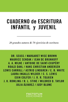 CUADERNO DE ESCRITURA INFANTIL Y JUVENIL