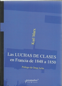 Las luchas de clases en Francia de 1848 a 1850 - comprar online